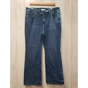 Lane Bryant High-Rise Bootcut Jeans, Flex Magic Waistband, Size 18 30" inseam